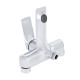 Qtap Змішувач для ванни Vlasta New (з душовим гарнітуром) QTVLA259CRM45642 Chrome