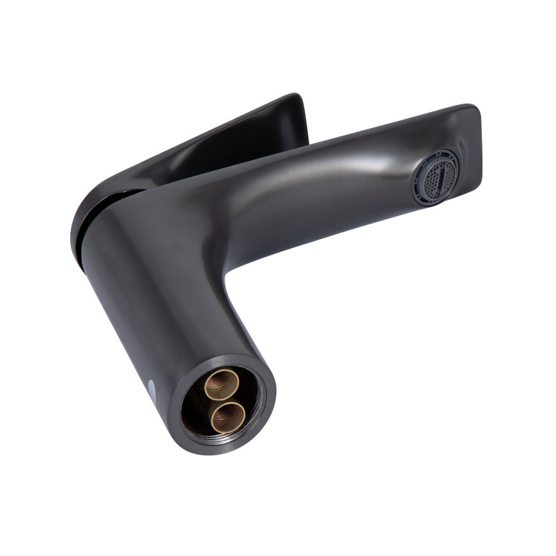 Qtap Змішувач для раковини Vlasta New QTVLA270GMB45641 Gunmetal Black PVD