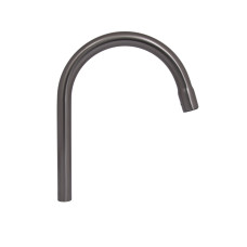 Вилив Qtap (280х240х24) для змішувача для кухні з висувним виливом Vlasta New Gunmetal Black PVD QTVLA28024024GMB49671 SD00055795