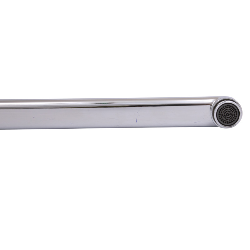 Вилив Qtap (345х27х31) для змішувача для ванни Vlasta New Chrome QTVLA3452731CRM49667 SD00055791
