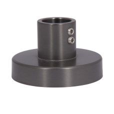Кріплення стійки Qtap (60х37х25,3) для душової системи Vlasta New Gunmetal Black PVD QTVLA6037253GMB49695 SD00055819