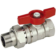 Giacomini Кран кульовий з американкою R259X005 3/4