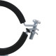 Raftec Хомут трубний (гайка (М8+10)+шуруп) 2