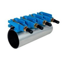 Хомут ремонтний односторонній (225-240) L-200 (замок: чавун) Blucast