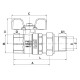 Кран з американкою Roho R105-050B - 1/2