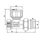 Кран радіаторний термостатичний Roho R5160-050 - 1/2