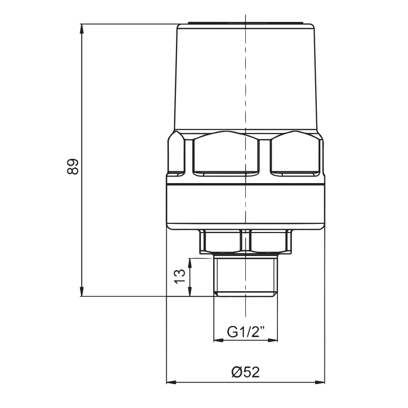 Амортизатор гідроударів Roho R1250-050 - 1/2