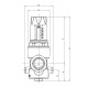 Редуктор тиску Roho R1202-050 - 1/2
