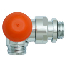 HERZ Кутовий осьовий клапан ,TS-Design, білий G1/2-M 22 TS 98 V AB S764544