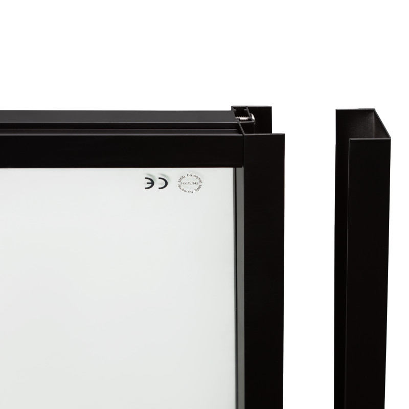Qtap Душова кабіна Scorpio BLA10995-AC6 90х90 см, скло Clear 6 мм, CalcLess, без піддону (SCOBLA10995AC6)