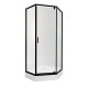 Qtap Набір Душова кабіна Scorpio BLA10995-AC6 Clear 2120x900x900 мм + піддон Diamond 309912 90x90x12 см з сифоном (SCOBLA10995AC6SET)