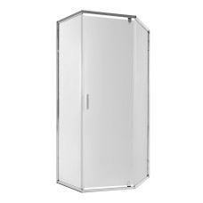 Qtap Душова кабіна Scorpio CRM10115-AC6 100x100 см, скло Clear 6 мм, покриття CalcLess, без піддона