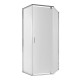 Qtap Душова кабіна Scorpio CRM10115-AC6 100x100 см, скло Clear 6 мм, покриття CalcLess, без піддона