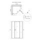 Qtap Душова кабіна Scorpio CRM10995-AC6 90х90 см, скло Clear 6 мм, CalcLess, без піддону (SCOCRM10995AC6)