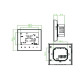 Thermo Alliance Провiдний тиждневий термостат(16A+NTC) з WiFi BHT-3000-GBLW