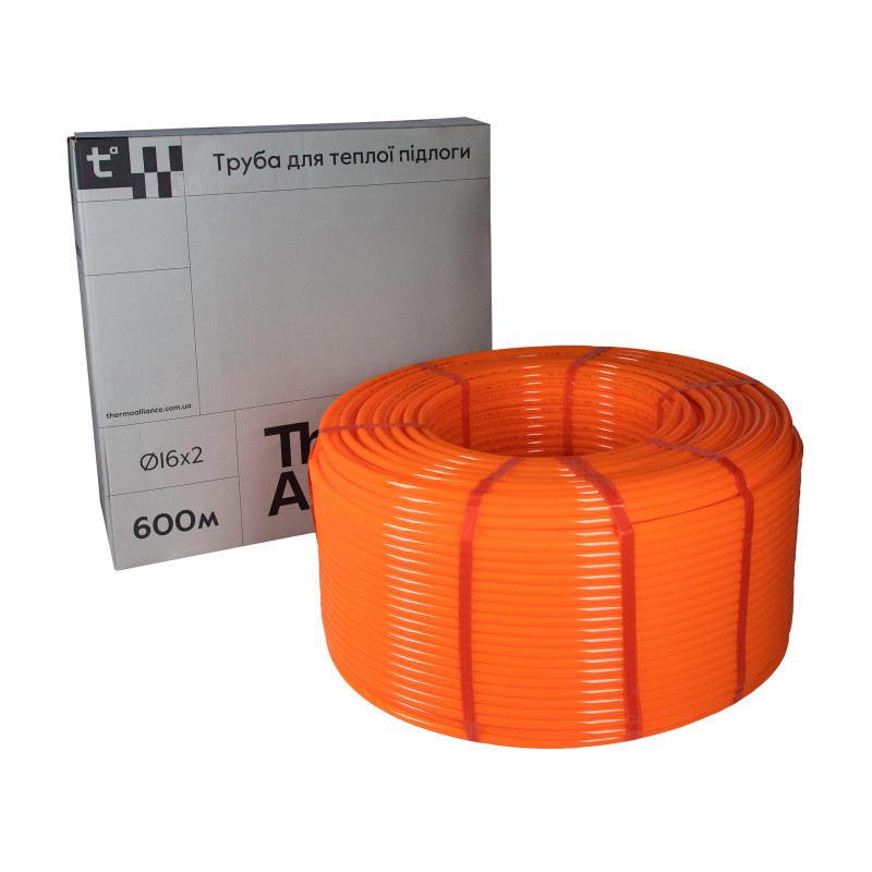 Труба PEX-A EVOH Orange 16х2мм (600м) Spain SD00052689