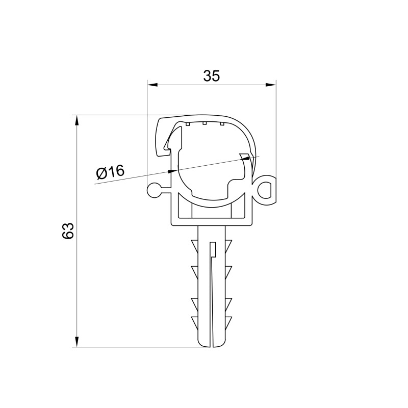 Кріплення Thermo Alliance 16 SD09916 SD00005817