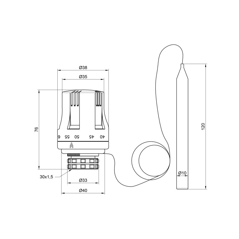 SD Plus Термоголовка 30х1, 5 SD355