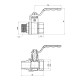 SD Plus Кран кульовий 1