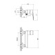 IMPRESE Душовий набір Біла Десне (f03307401AA+T-00300SQ) (SET20230603)