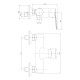 IMPRESE Душовий набір Біла Десне (15070+T-00260SQ) (SET20230605)