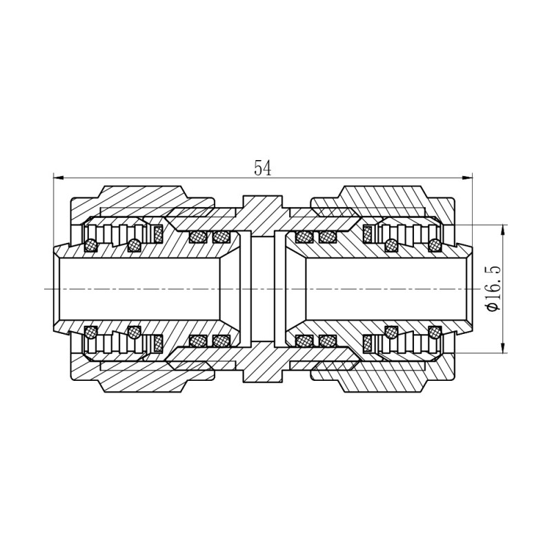 SD Forte Муфта обтискна 16 SF170W1616