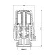 SD Forte Термостатична головка М30х1,5 SF254