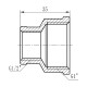 SD Forte Муфта редукційна 1