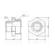 SD Forte Ніпель редукційний 3/8