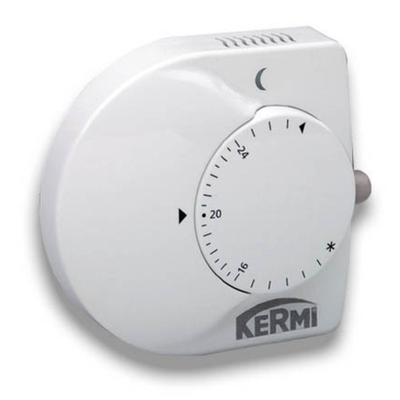 Кімнатний регулятор температури Kermi “Комфорт” 230V (SFEER002230WEI)