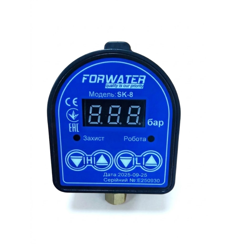 FORWATER насоси SK-8 Реле тиску з електр таблом FORWATER {24} (SK-8)