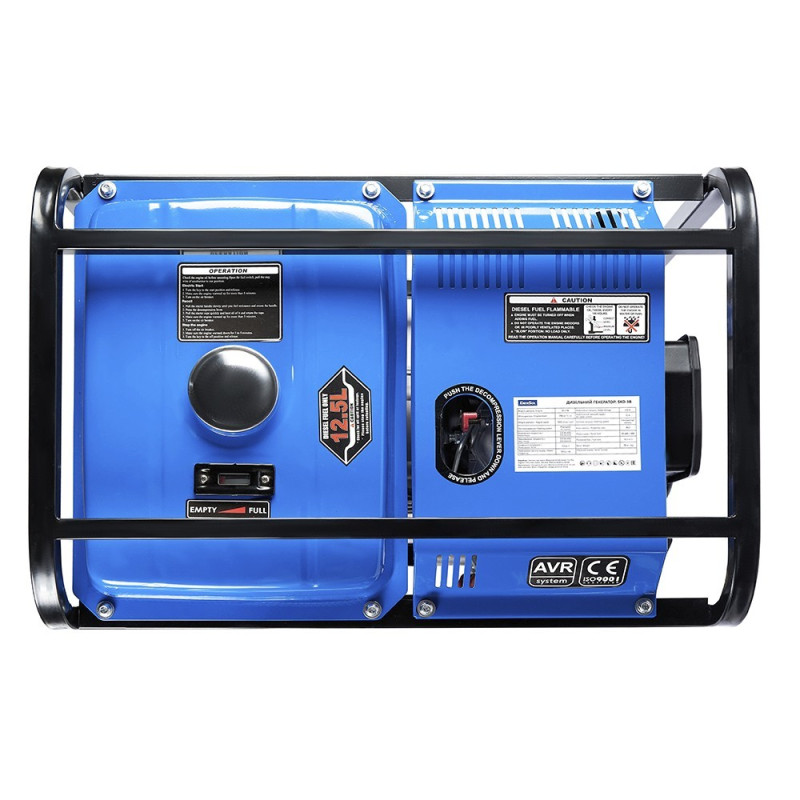 Генератор дизельний EnerSol SKD-3B, 230В, 2.8/3кВт, ручний стартер, 85кг, SKD-3B