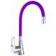 WEZER Змішувач для кухні SOP4-R045-PURPLE з гнучким виливом, фіолетовий