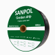 Лента эмиттерная Sanpol Garden Drip, 8 mil, 10см, 1,38 л/час (бухта 500)