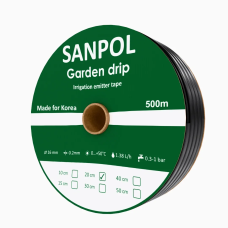 SANPOL стрічка Стрічка Garden Drip емітерна 8 mil 20см 1.38 л/год. {500} (SP-TR-GD-500-20-8-138)