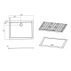 ShowerPad піддон прямокутний 90*120*3,5см