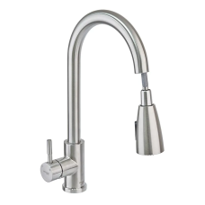 Кухонний змішувач з висувною лійкою Mixxus SUS 014-B (SS0023)
