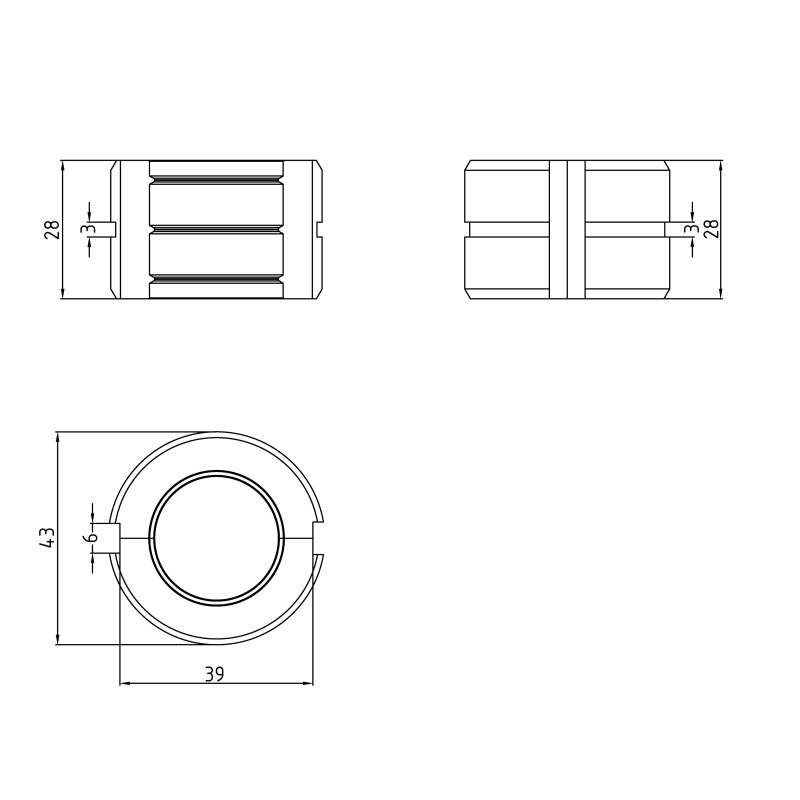 Насадка Thermo Alliance для інструменту під прес-фітинг U-подібна 26 STD-402U26 SD00055977
