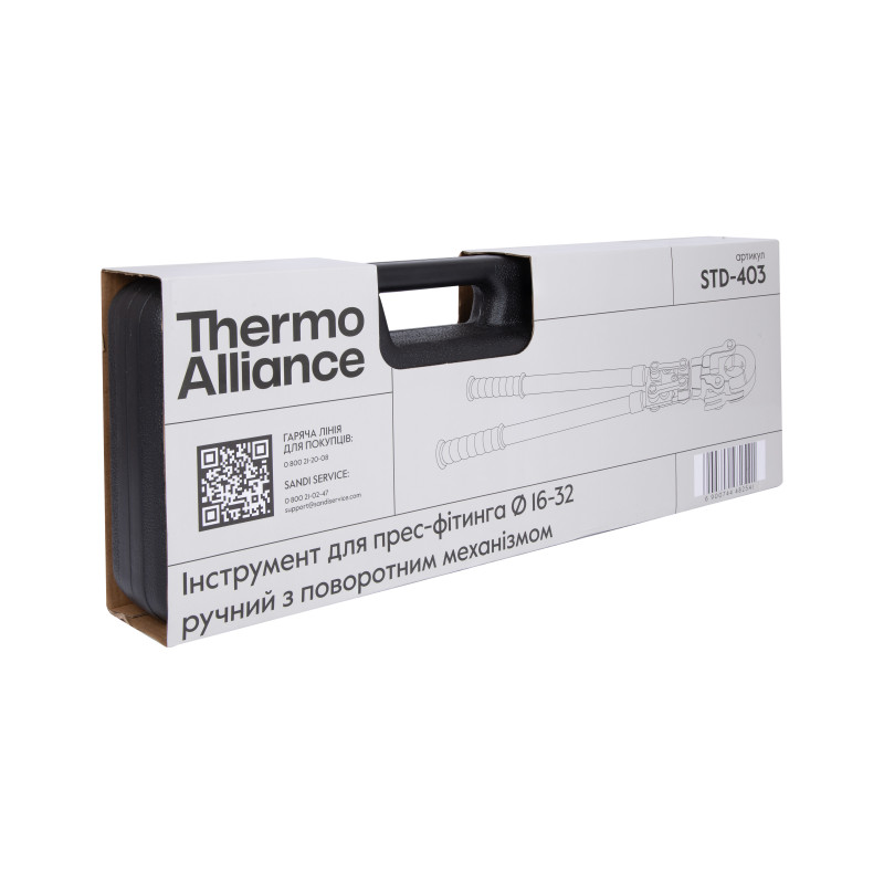 Інструмент для прес-фітинга Thermo Alliance d16-32 ручний з поворотним механізмом STD-403 SD00054378