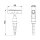 Калібратор з тріскачкою Thermo Alliance для м/п труб d16-32 STD-404 SD00054389