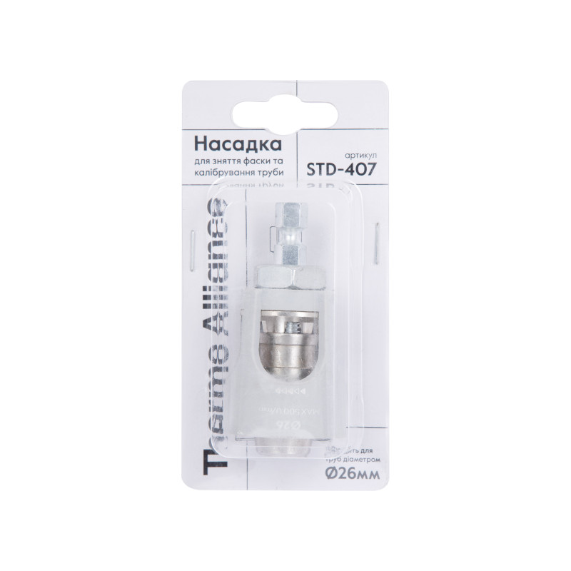 Насадка для зняття фаски та калібрування Thermo Alliance м/п труби d26 STD-407 SD00054381