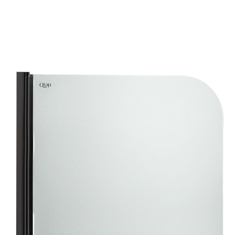 Qtap Штора на ванну Standard BLM407513APL скло Pear 6 мм, 75х130 см, ліва