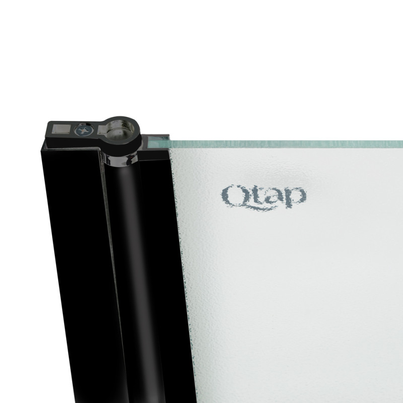 Qtap Штора на ванну Standard BLM407513APL скло Pear 6 мм, 75х130 см, ліва