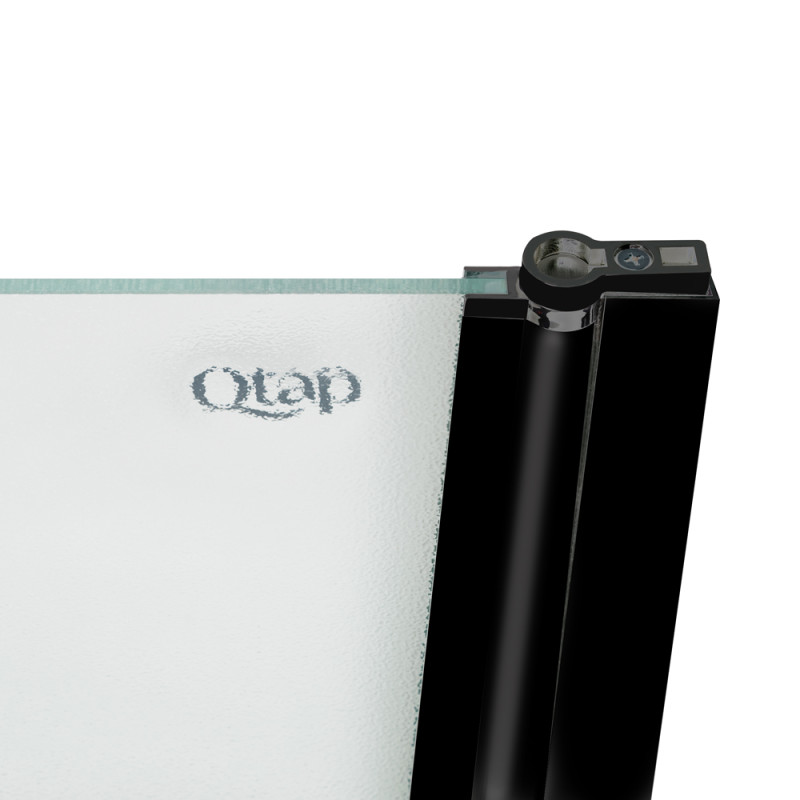 Qtap Штора на ванну Standard BLM407513APR скло Pear 6 мм, 75х130 см, права