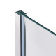 Qtap Душова перегородка Walk-In Standard CRM2011.C8 110х190 см, скло Clear 8 мм, покриття CalcLess