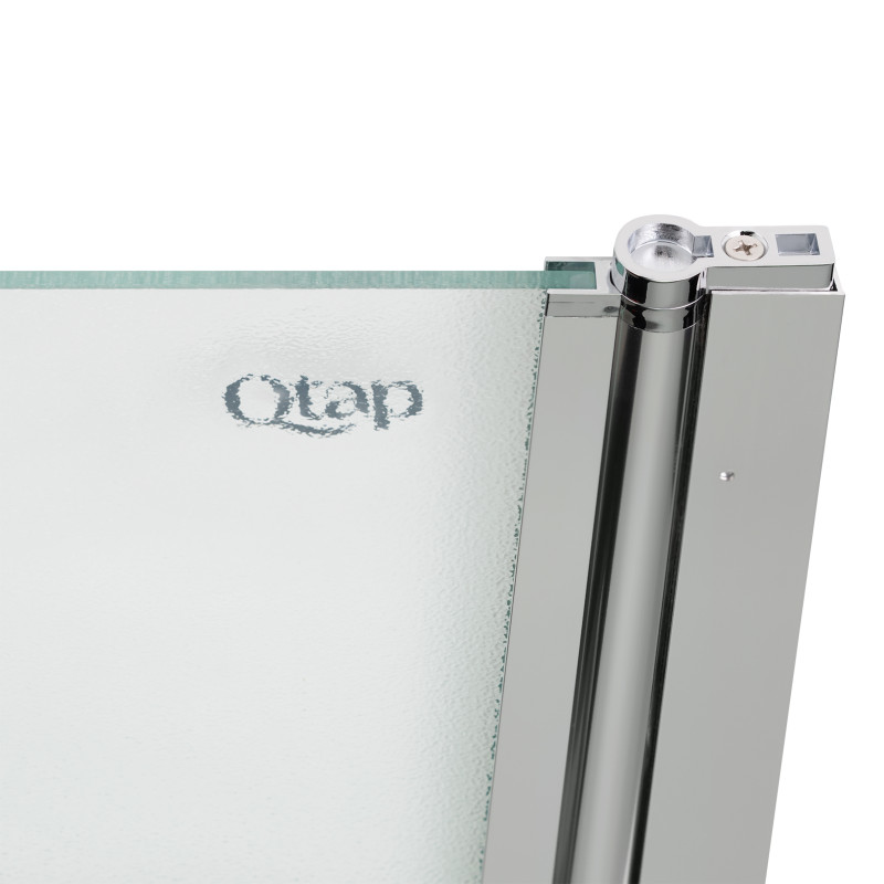 Qtap Штора на ванну Standard CRM407513APR скло Pear 6 мм, 75х130 см, права