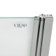 Qtap Штора на ванну Standard CRM407513APR скло Pear 6 мм, 75х130 см, права