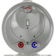 Водонагрівач електричний Thermo Alliance Spectra slim 80 л вертикальний, мокрий ТЕН 2,0 кВт, d 360 мм SD00056732