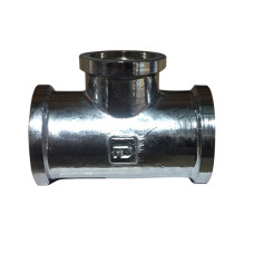 FADO Трійник 3/4x1/2x3/4'' ВВВ хром (T04C)