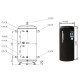 Теплоаккумулятор Thermo Alliance TA-ТАМ-00 350 с изоляцией 60 мм SD00047692